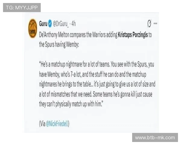 科尔为波尔津吉斯设立全新战术：围绕其拉开空间发挥低位优势